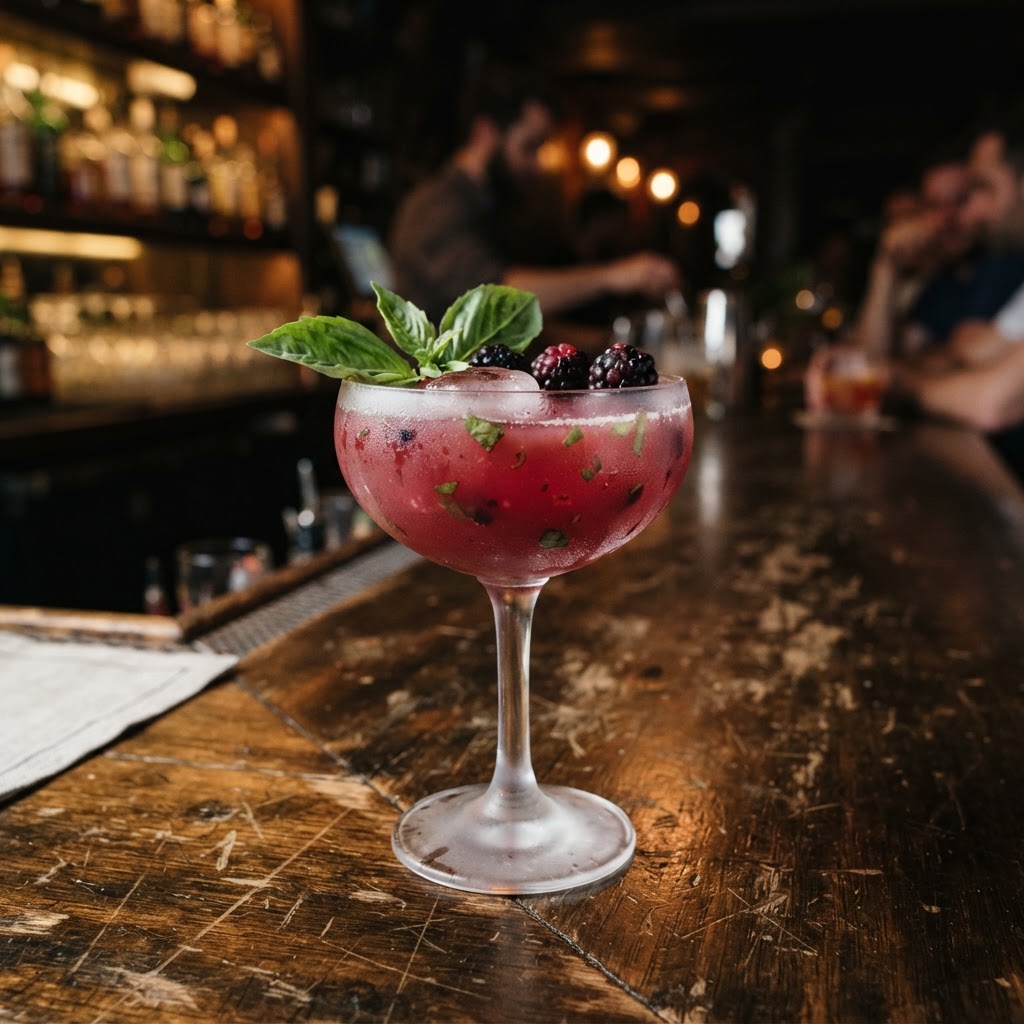 Berry Basil Smash