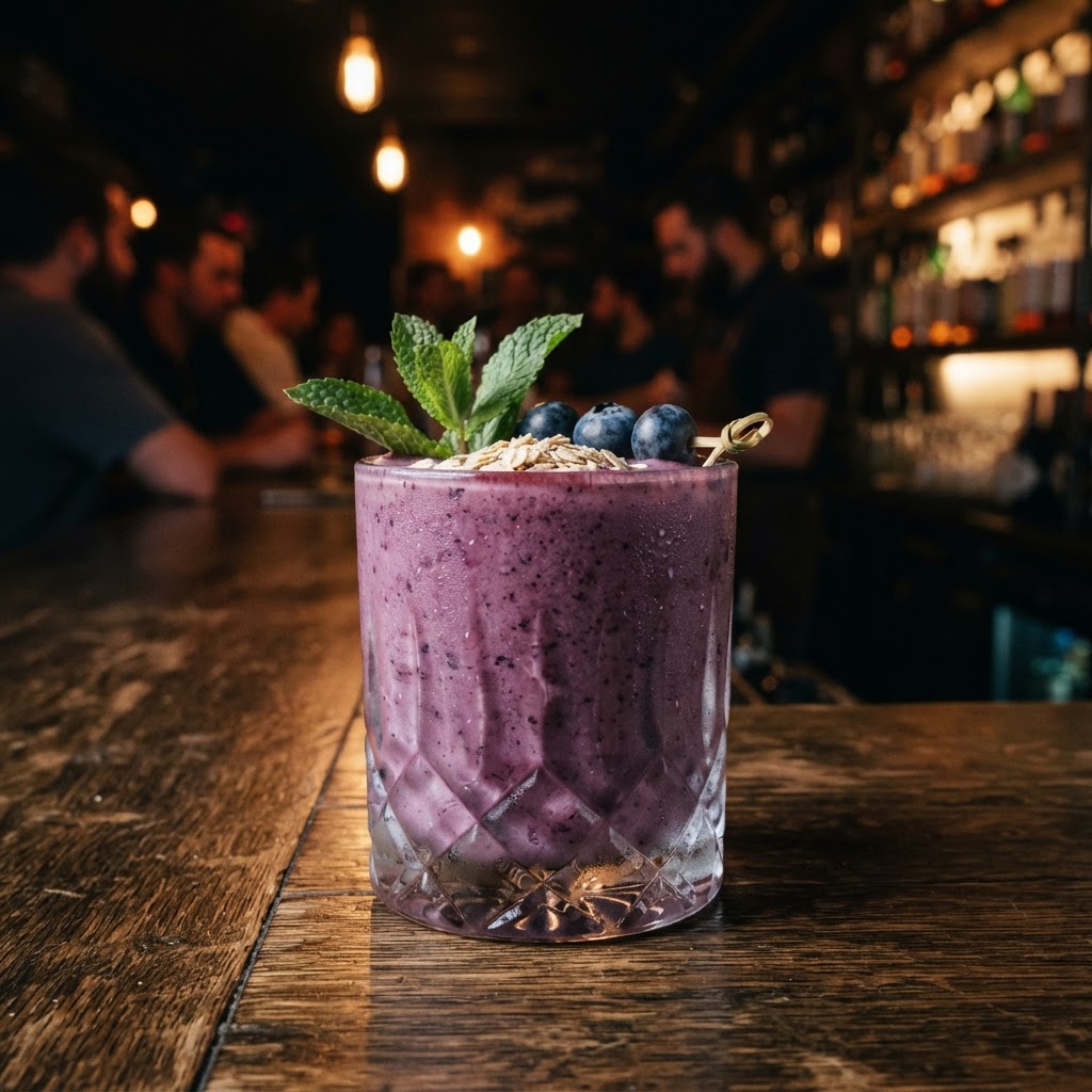 Blueberry Oat Smoothie
