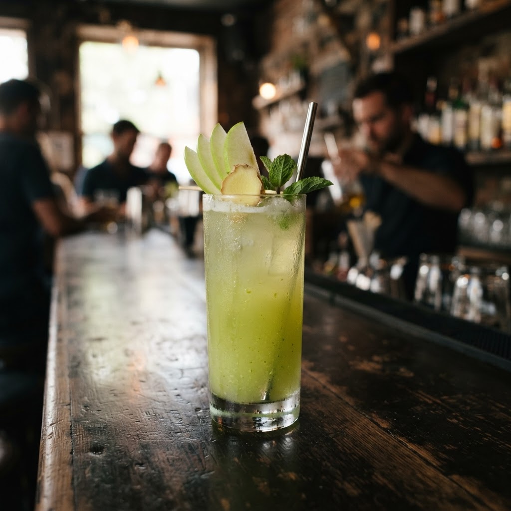 Green Apple Ginger Juice