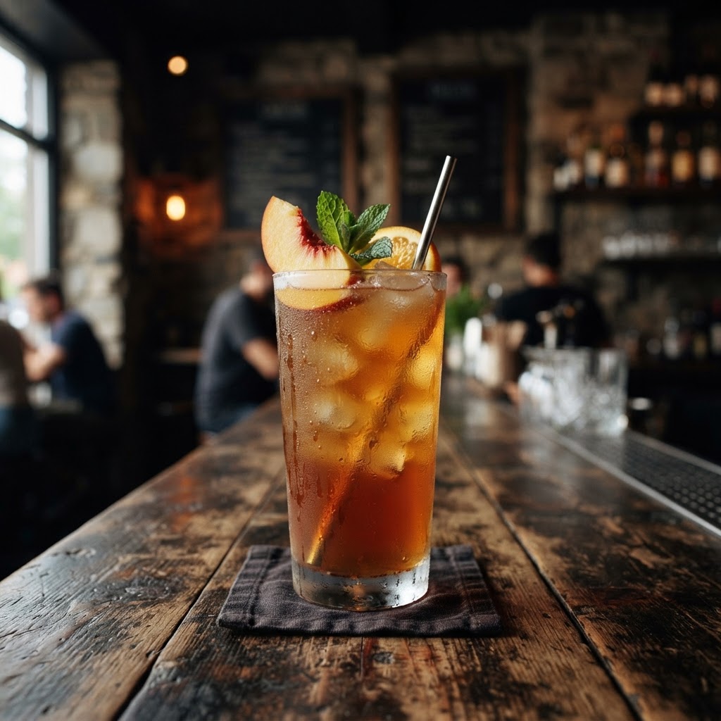 Iced Peach Tea