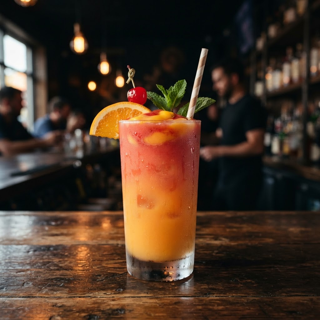 Tropical Sunrise Smoothie